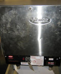 Heavy Duty Compact Electric Booster Water Heater With 6 Gallon Storage Capacity And 6KW Heating Element featuring stainless steel front.