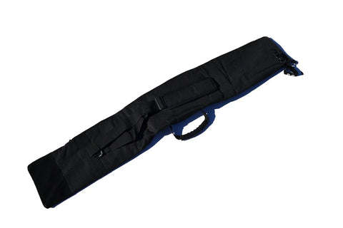 50 Inch Dojo Sword Carrying Bag For Katana Iaito Bokken Shinai, Rugged Heavy Duty Travel Case With Dual Compartments, Black