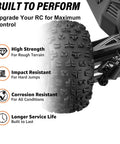 Arrma Aluminum Alloy Front And Rear Suspension Arms Set For One Sixteenth Mini Kraton 3S Upgrade Parts Replace ARA 2674 ARA 2675 Black