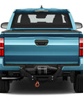 Foldable Cradle Winch Mounting Plate for 2 Inch Class 4 Hitch Receivers with Up to 12000 Lbs Capacity on truck.