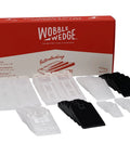 Kick Those Wobbles To The Curb With This Solid Thirty Four Piece Plastic Shim Kit includes various sizes of rigid and flexible shims.
