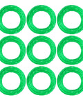 9 pack of 0.080 Inch String Trimmer Line, 157 Ft Pre Cut Twisted, Heavy Duty Replacement for Greenworks cordless trimmers