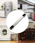 Move Heavy Washers And Dryers With Ease Using These Extendable Heavy Duty Appliance Mover Sliders in a stylish kitchen.