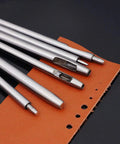 Leather Punch Tool Kit With Ten Sizes From 0.5mm To 5.0mm For Belts Wallets And Bags Heavy Duty Hole Puncher Set Professional Leatherworking Tools