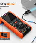 Handheld 3 In 1 Oscilloscope Multimeter And Waveform Generator With 12MHz Bandwidth 50MSaPerS Sampling USB Lab Scope Kit charging