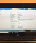 Slick Compact Business Laptop Packing A Snappy Intel N2940 Quad Core Processor And Smooth Multitasking Speeds On A Fresh 11 Point 6 Inch Anti Glare Screen with system information displayed.