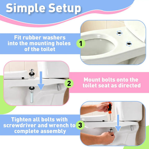 Get Ready For A Solid Fix With These Four Sets Of Heavy Duty Universal Toilet Seat Bolts Featuring 3 Inch 304 Stainless Steel Construction That Stops Leaks And Prevents Rust For A Super Durable And Leak Free Restroom Repair Job. toilet seat bolt installation steps