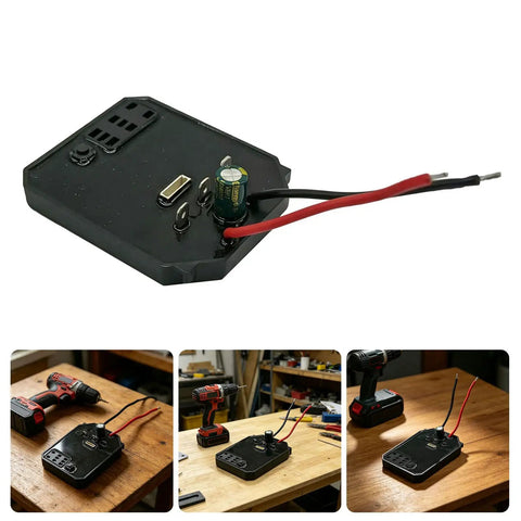 Brushless Controller For Electric Wrench, Beefy Heavy Duty Power Transmission shown with wiring and compatibility setup.