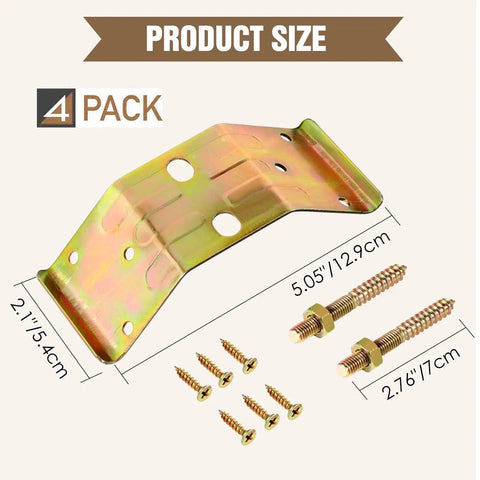 Heavy Duty Iron Corner Braces For Table Legs Bring Serious Stability And End That Nasty Wobble Problem Forever On Dining Tables Or Wooden Desks Kerf Mount Hardware Is Made To Perform Tough 4 pack including measurements.