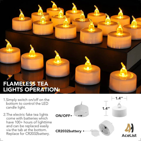 Lit Butterfly Luminary Bags And Flameless LED Tealights Set Of 50 Each White Outdoor Lanterns For Christmas Thanksgiving Decorations