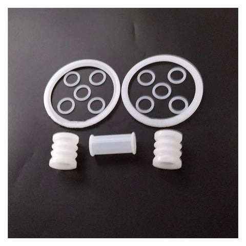 15 Plus 2 Pcs Silicone Seal Rings Gaskets Tubes And Components Set For VEVOR Ice Cream Machines And YKF Soft Serve Makers Replacement