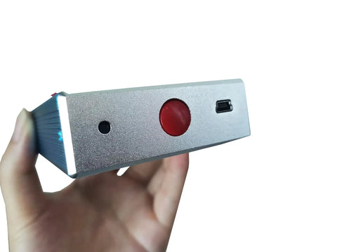Close-up of All In One Surface Roughness Tester For Ra Rz Rq Rt Profilometer, showing metal casing and control buttons.