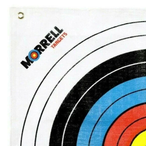 Archery Target Face for Field Point Practice 34x34 Inches, featuring colorful rings on durable self-healing paper for outdoor use.