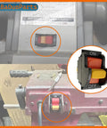 On Off Toggle Switch Replacement For Table Saws And Power Tools heavy duty direct fit for Delta 489105-00 and Ryobi 46023