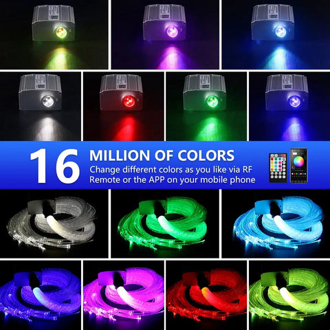 Super Cool Fiber Optic Sensory Lights For Autism Sensory Rooms And Kids With Rgbw Twinkle Music Response Bluetooth App Control