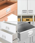 Stainless Steel Chest Pull Handles 10 Pack 80mm Long By 45mm Wide Rust Resistant Durable For Toolboxes Industrial Equipment Storage