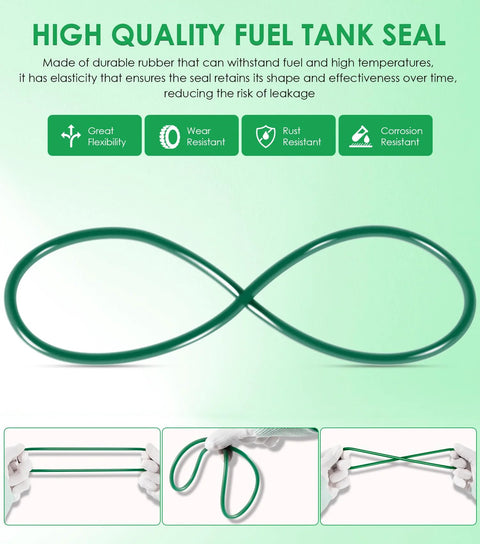 911-245 Fuel Pump Tank Seal O Ring Replacement Fits Chevrolet Ford GMC Sierra Dodge Ram Chrysler Jeep Select Models Durable Direct Replacement