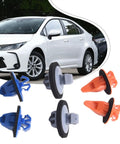 Body Molding Clips Kit With Sealers 30 Pack For 2003-2011 Toyota 4Runner And FJ Cruiser Door Trim And Body Molding Repair DIY Friendly Includes Assorted Plastic Clips And Sealer Set Directly Replaces 75397-35010 And 75495-35010, assorted clip colors