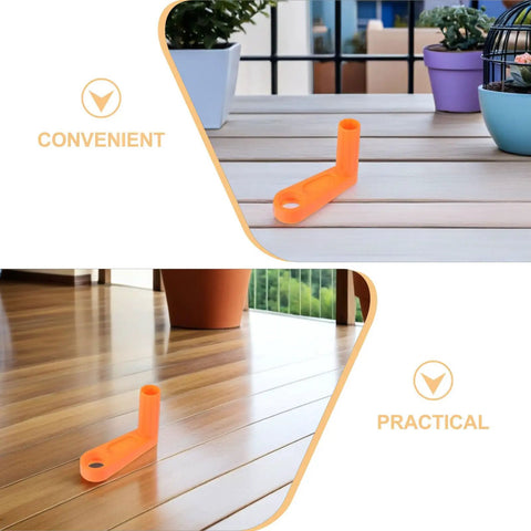 Super Sturdy Hose Reel Handle Replacement Kit With Ergonomic Crank Knob For Easy Garden Watering Pipe Management And Outdoor Repair That Is Weather Resistant And Totally Sick Upgrade orange metal handle