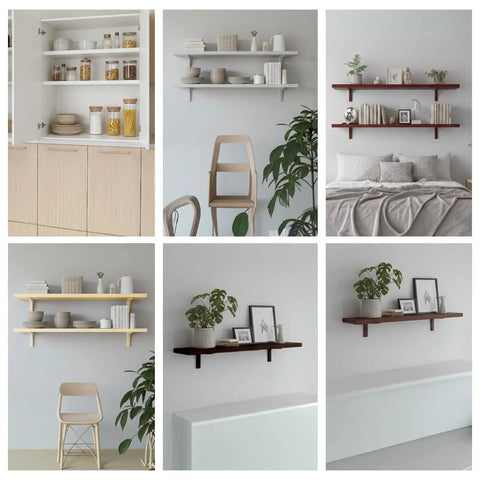 Premium Custom Melamine Cabinet Shelves Built Tough With One Half Or Three Quarter Inch Thick Panels in modern home setups.