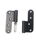 Heavy Duty Lift Off Door Hinges Set 4 Inch By 3 Point 5 Inch H Shaped Detachable Hinges Black 201 Stainless Steel Two Point Eight Millimeter Thick