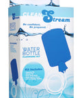 Box of Enema Cleaning Kit With 2 Quart Rubber Water Bottle For No Fuss Setup, featuring blue storage bag and accessories.