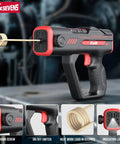 High Power 1600W Induction Heater For Bolt Removal And Rusty Screw Extraction 110V Handheld Magnetic Tool with red grip