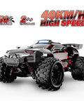 All Terrain 1:18 RC Truck With 40 KPH High Speed 4WD Off Road Electric Vehicle Dual Rechargeable Batteries