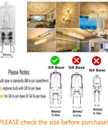 G9 120V 40W Xenon Light Bulb Warm White 2700K Dimmable 2 Pin JC T4 Base for Microwave Ovens Chandeliers 12 Pack High CRI