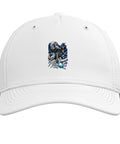 Cool Machinist CNC Tool Vise Gauge Square Set Edge Hat, White Adjustable Five Panel Structured Baseball Cap with gear design.
