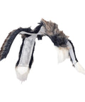 Detailed view of a fuzzy topper from Decoy Topper Combo Pack For Calls And Electronic Decoys Includes Two Red Yellow Reversible Bird Toppers