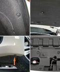 240 Piece Car Bumper Clips And Plastic Rivets Kit With 12 Popular Sizes And 5 Fastener Removers installed on vehicles