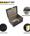 Faraday Box Key Fob Protector For Car Keys with high-density Faraday fabric, anti-friction leather, and strong metal buckle