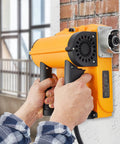Heavy Duty Electric Wall Scraper Kicks Off Thick Paint And Putty With A Beefy 4580W Motor and Wide 5 9 Inch Blade in action
