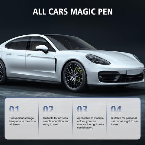 Scratch Repair Pen For Cars Quick Easy Paint Touch Up That Fixes Scratches Chips And Scuffs In Seconds Waterproof And UV Resistant