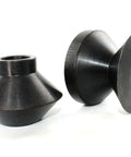 90 Degree Hem Roll Dies Set For Bead Roller, 19.05mm Three Quarters Inch Finish, Fits 22mm Shafts, Black Oxide Coated