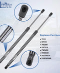 Front Hood Gas Springs Lift Supports 2 Pack For Ram 1500 2500 3500 4500 5500 2011 2017 Front Hood Shocks Replacement