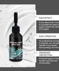 Windshield Crack Repair Kit With Premium Nano Repair Fluid bottle displayed with repair effect description.
