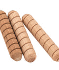 3/8 Inch By 2 Inch Spiral Wood Dowel Pins For Furniture, Cabinetry And DIY Crafts Pack Of 50 With Even Glue Distribution