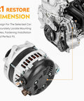 Beefed Up Replacement Alternator For F-150 2012-2014 3.7L V6 And 2012-2017 3.5L V6 CL3T-10300-BA 11624 close-up view