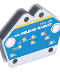 Top Tier 13KG Magnetic Welding Positioner Multi Angle Fixer For Steel Plates With Double Layer Galvanized Shell Heavy Duty Square Iron Holder Tool For Pros, 13KG welding magnet with angles.