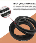 Beefed Up Washer Belt Kit Replacement For Maytag And Whirlpool Washers Includes Pump Belt And Drive Belt Durable Rubber