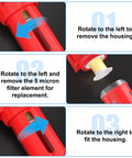 Step-by-step breakdown of maintaining Aluminum Air Moisture Filter Desiccant Dryer for Air Compressor With Manual Drain One Quarter Inch NPT Ports Zero To One Hundred Forty Two PSI Eighty Eight CFM Delivers Dry Air For Plasma Cutters And Paint Sprayers.