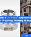 Pro Grade Stainless Steel 316 Hex Bushing Reducer Fittings Three Eighths Inch Male To One Quarter Inch Female NPT For Fuel Water