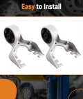 Heavy Duty 2 Pack Muffler Exhaust Hanger Bracket Kit Perfect For Ford Escape Models 2013 Through 2019 Replaces Cv6z5k291k, two metal hangers