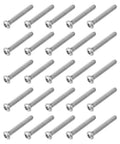 Top Notch 25 Piece Set Of Size 6-32 X One Inch Torx Security Machine Screws Built With Hella Tough 304 Stainless Steel Button Head Bolts.