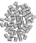 50 stainless steel dowel pins for furniture repair and wood bunk bed fix, cylindrical shape, durable, versatile use.