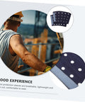 Grab These Heavy Duty Cut Resistant Wrist Sleeves For Men And Women, Featuring Breathable Arm Guards For Gardening, Mechanic Repair, And Industrial Tasks With A Slick Comfy Fit And Rock Solid Protection on a worker.