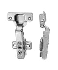 4 Pack Frameless Full Overlay Soft Close Cabinet Hinges For Kitchen Cabinets, European Concealed Hinges, Adjustable 35mm Cup