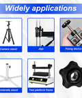 Image showing various applications of Six Pack Star Knobs 3/8-16 Tpi Female Adapter For T Track Bolts Jig Clamps in workshop setups.